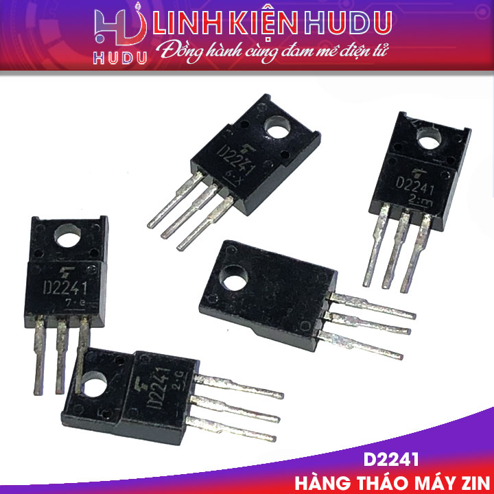 Transistor NPN D2241 2SD2241 TO220 4A-100V hàng tháo máy zin