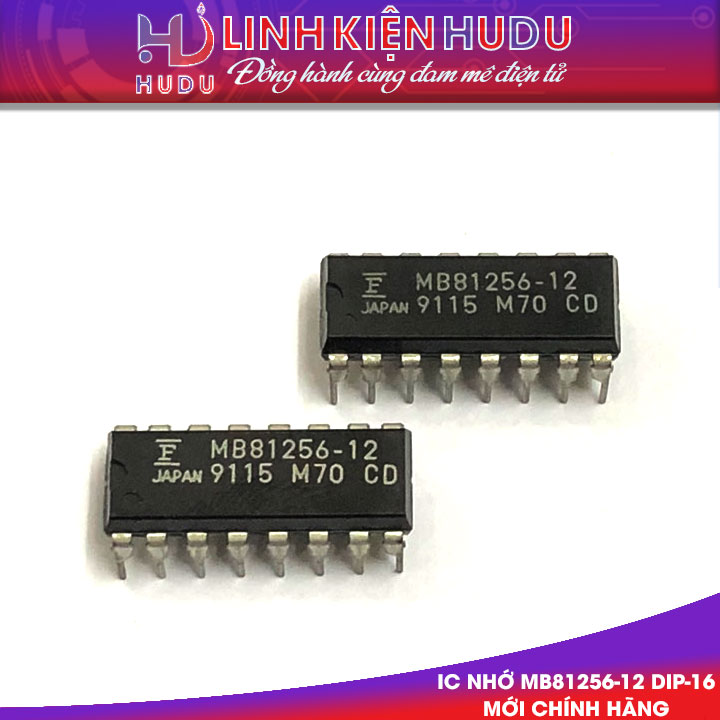 IC nhớ MB81256-12 Dip-16 mới chính hãng