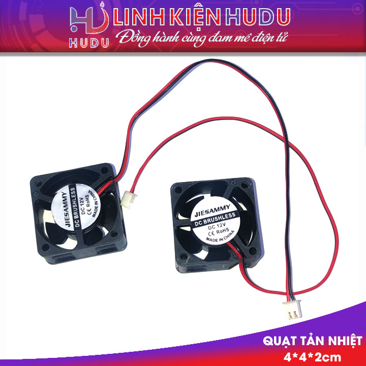 Quạt tản nhiệt 4*4*2cm