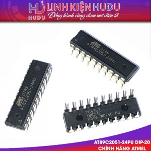 AT89C2051-24PU DIP-20 chính hãng ATMEL