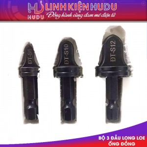 Bộ 3 loe ống đồng máy khoan (6-10-12mm)