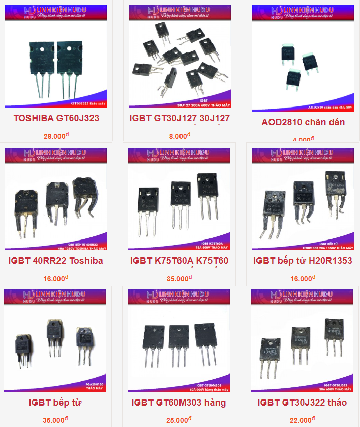 Những thông tin cần biết về IGBT