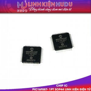 IC PIC16F887- 1PT Sop44