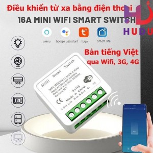 Công tắc thông minh 16A - Công tắc điều khiển qua WFF