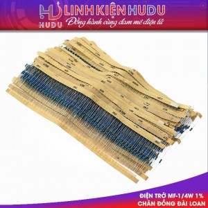 Điện trở 130Ohm MF-1/4W 1% chân đồng Đài Loan