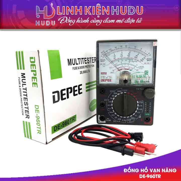 Đồng hồ vạn năng kim DE-960TR