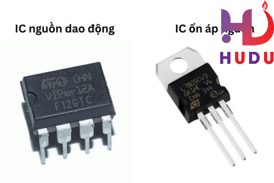 Có 2 loại IC nguồn bếp từ