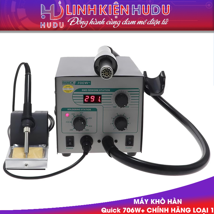 Sản phẩm máy khò hàn Quick 706W+ chính hãng loại 1