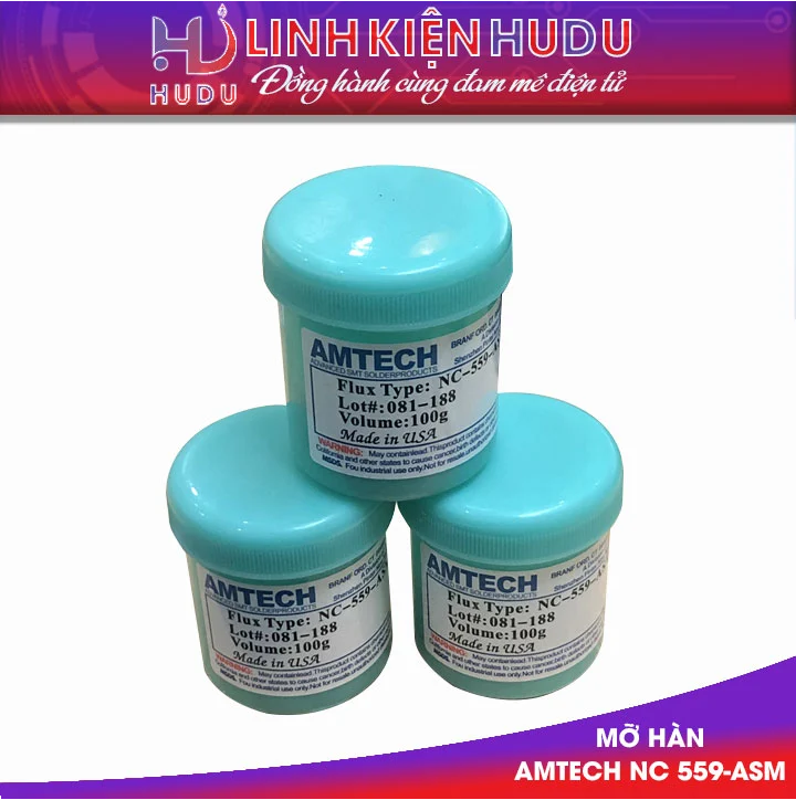 Mỡ hàn Amtech có khả năng dẫn nhiệt tốt