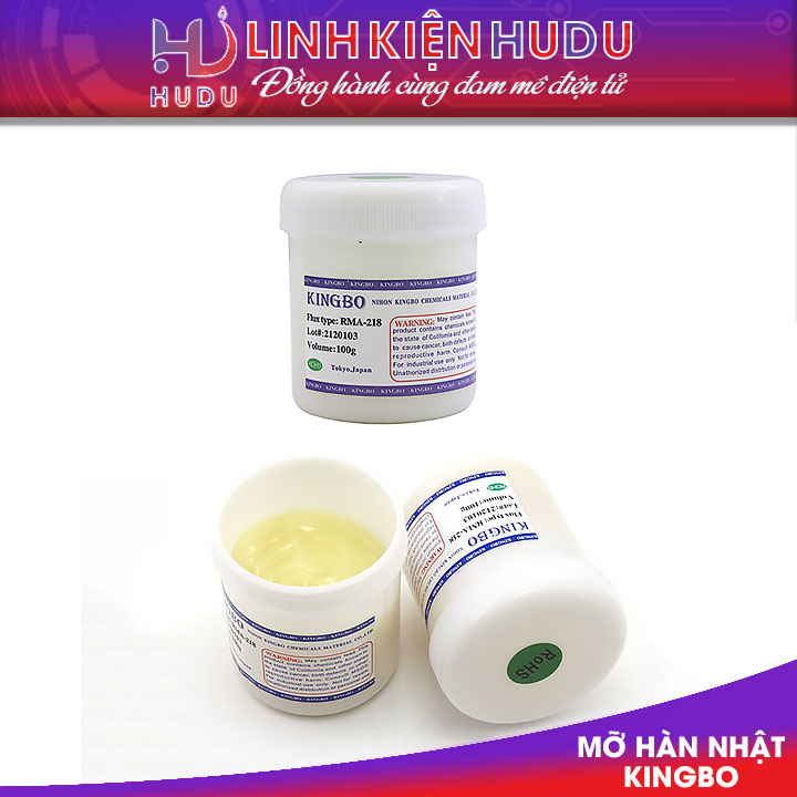 Mỡ hàn Kingbo có tác dụng tăng cường khả năng hàn