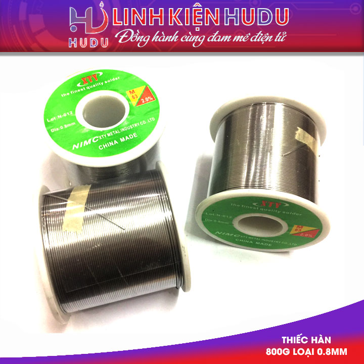 Thiếc hàn 800g loại 0.8mm