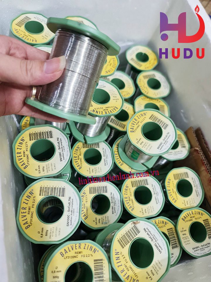 Thiếc hàn Đức 500g không chì 0.8mm