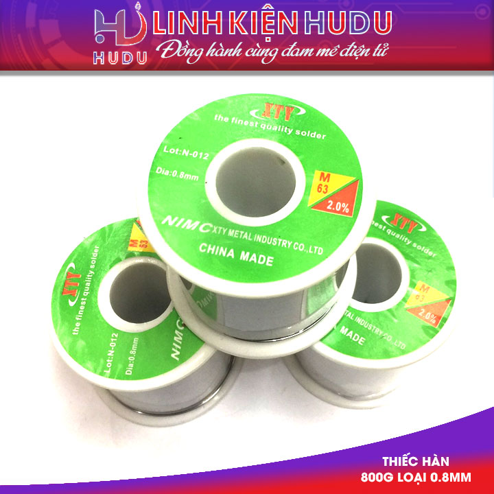 Thiếc hàn 800g loại 0.8mm