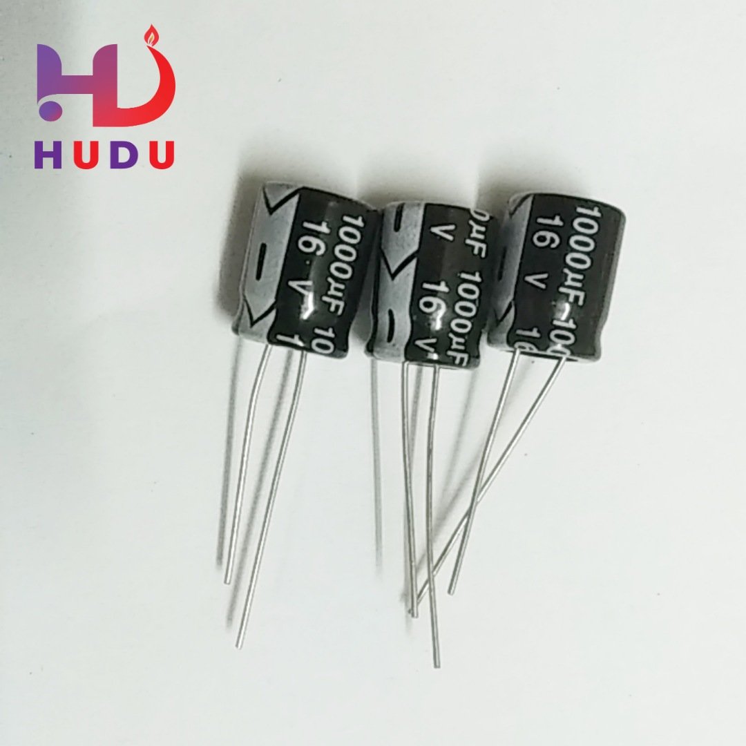 Linh kiện điện tử Hudu cung cấp tụ 16V - 1000UF [ 10*16mm ] đảm bảo chất lượng tốt
